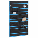 Aufbewahrungstasche Schwarz und Blau 63,5 x 40 cm Oxford