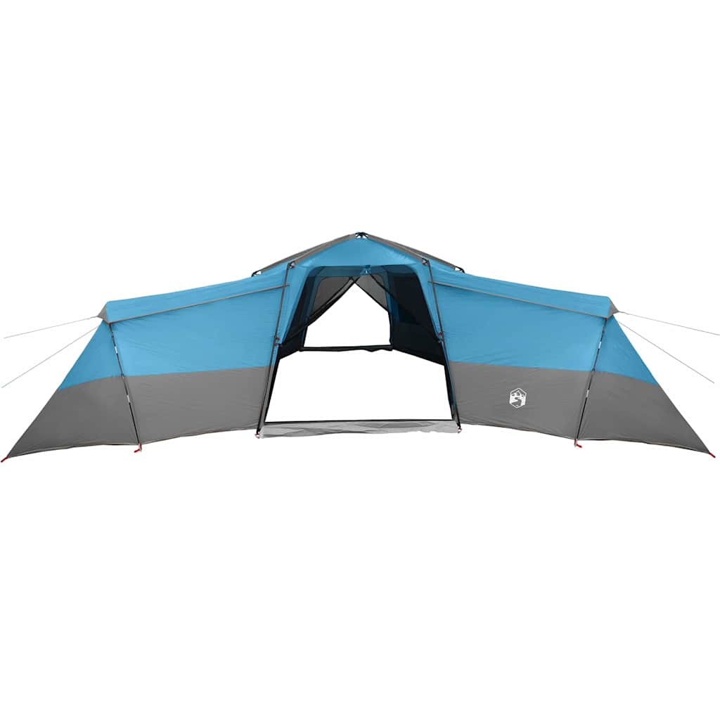 Familienzelt mit Dach mit Speicher Blau 833 x 585 x 216 cm Taft