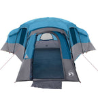 Familienzelt mit Dach mit Speicher Blau 762 x 655 x 218 cm Taft