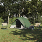 Campingzelt mit Dach mit Speicher Grün 320 x 275 x 190 cm Taft