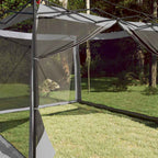 Innenzelt mit Dach Grau und Orange 303 x 303 x 196 cm Taft