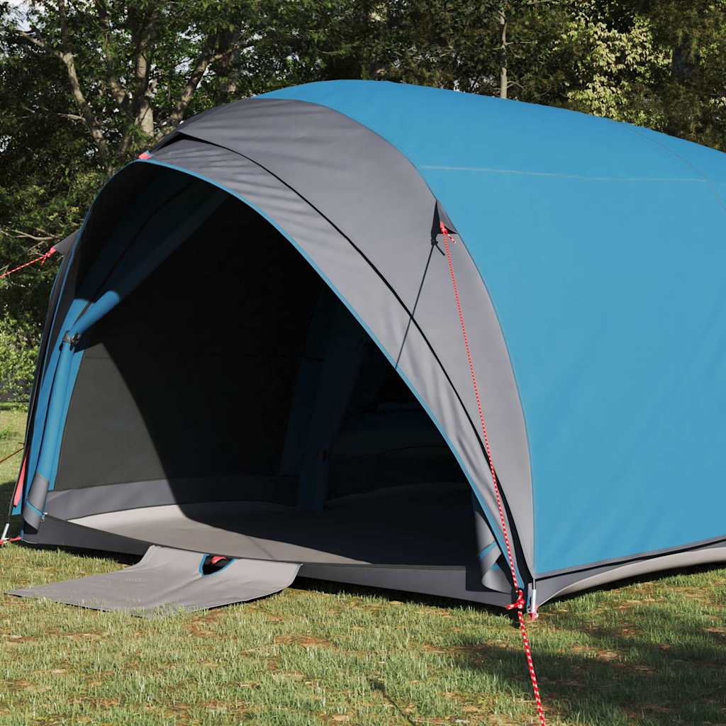 Tunnelzelt mit Dach mit Speicher Blau 410 x 285 x 198 cm Taft