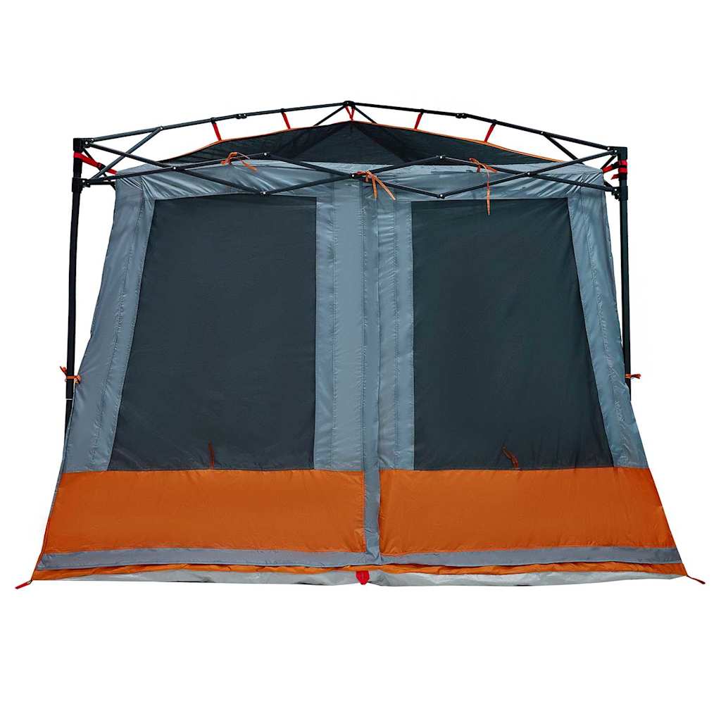 Innenzelt mit Dach Grau und Orange 291 x 291 x 240 cm Taft