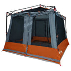 Innenzelt mit Dach Grau und Orange 291 x 291 x 240 cm Taft