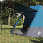 Campingzelt mit Dach mit Speicher Blau 482 x 360 x 227 cm Taft