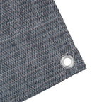Zeltteppich Blau und Grau 800 x 400 cm Polyethylen