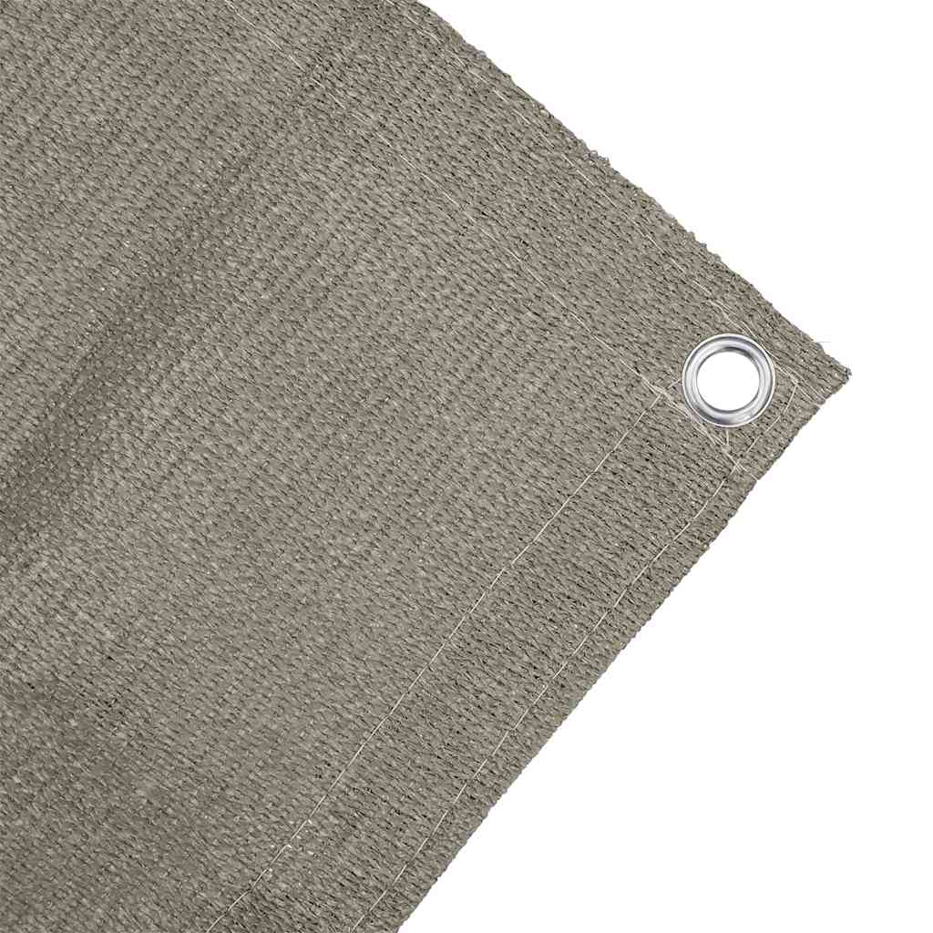 Zeltteppich Hellgrau 350 x 250 cm Polyethylen