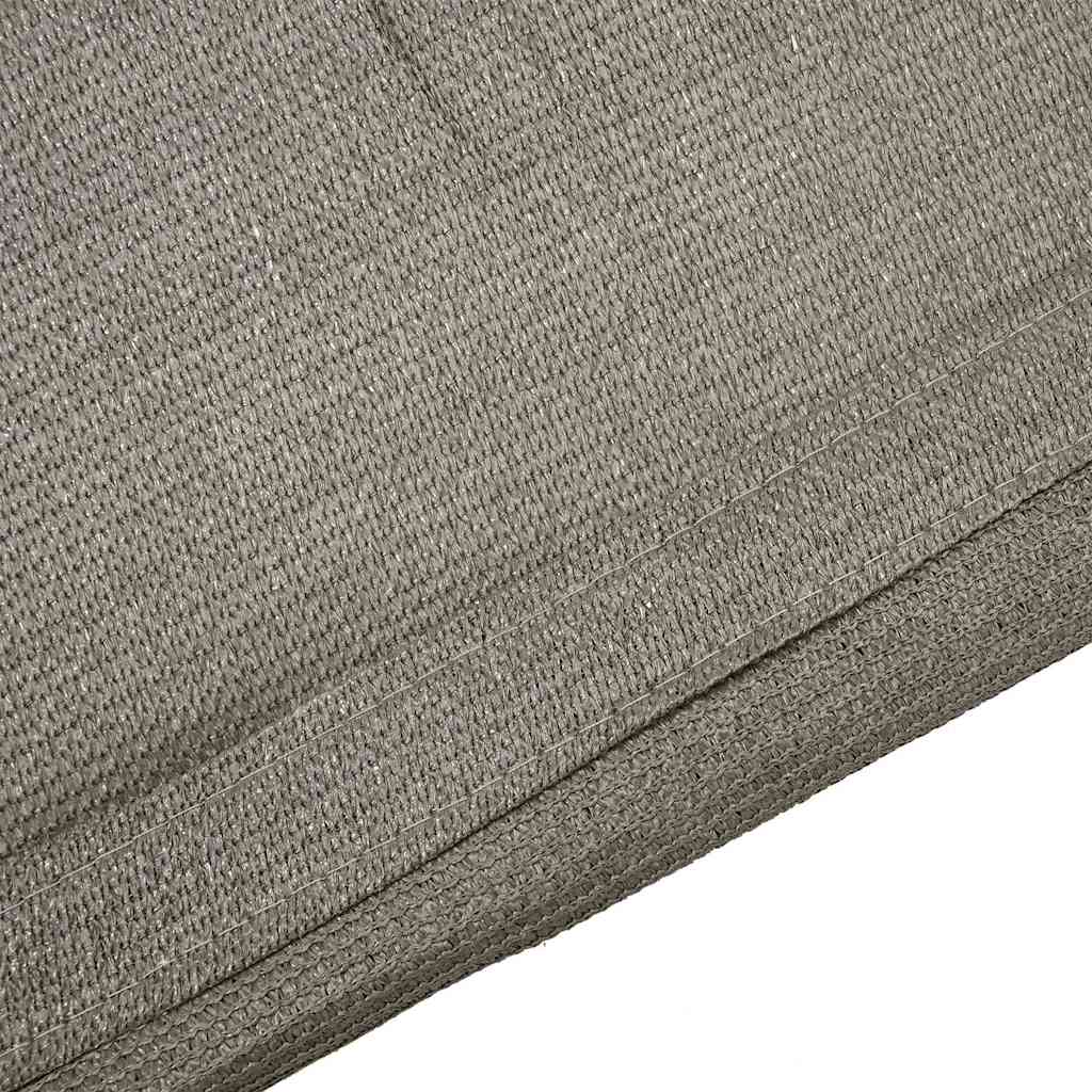 Zeltteppich Hellgrau 350 x 250 cm Polyethylen