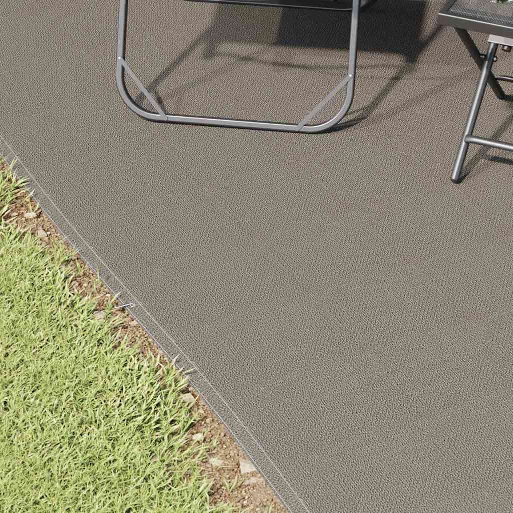 Zeltteppich Hellgrau 500 x 300 cm Polyethylen