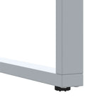 Gartentisch Grau 180 x 90 x 75 cm Massivholz Akazie