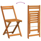 Garten Essgruppe mit Kissen 3 pcs Öl-Natur Massivholz Akazie