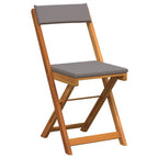 Garten Essgruppe mit Kissen 3 pcs Öl-Natur Massivholz Akazie