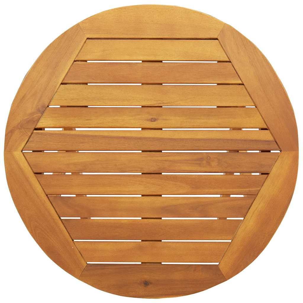 Garten Essgruppe mit Kissen 3 pcs Öl-Natur Massivholz Akazie