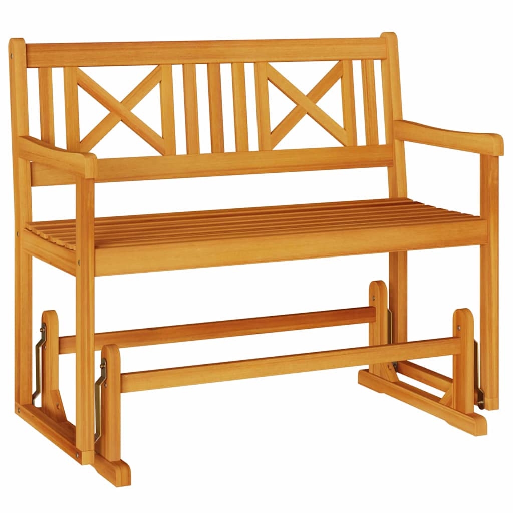 Garten Schaukeltbank Natur 110 x 59 x 97 cm Massivholz Akazie