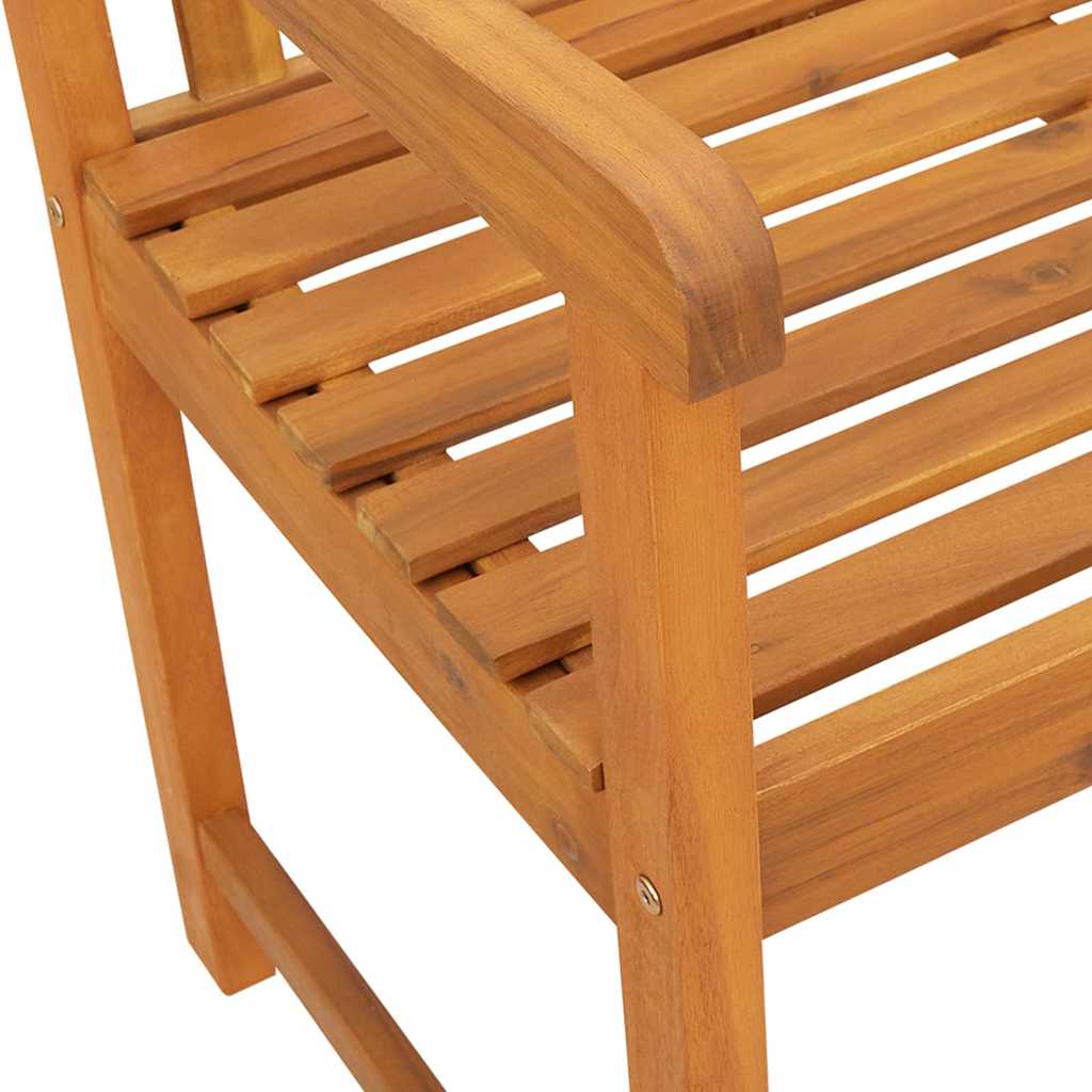 Bank Outdoor Natur 220 x 56 x 90 cm Massivholz Akazie