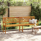 Bank Outdoor Natur 220 x 56 x 90 cm Massivholz Akazie