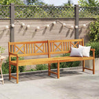 Bank Outdoor Natur 220 x 56 x 90 cm Massivholz Akazie