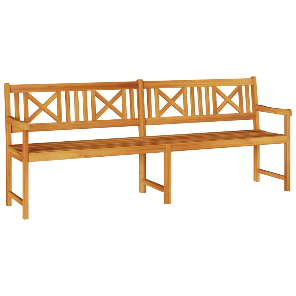 Bank Outdoor Natur 220 x 56 x 90 cm Massivholz Akazie