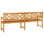 Bank Outdoor Natur 220 x 56 x 90 cm Massivholz Akazie