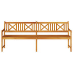 Bank Outdoor Natur 220 x 56 x 90 cm Massivholz Akazie