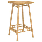 Garten-Bartisch Quadratisch 55x55x100 cm Bambus
