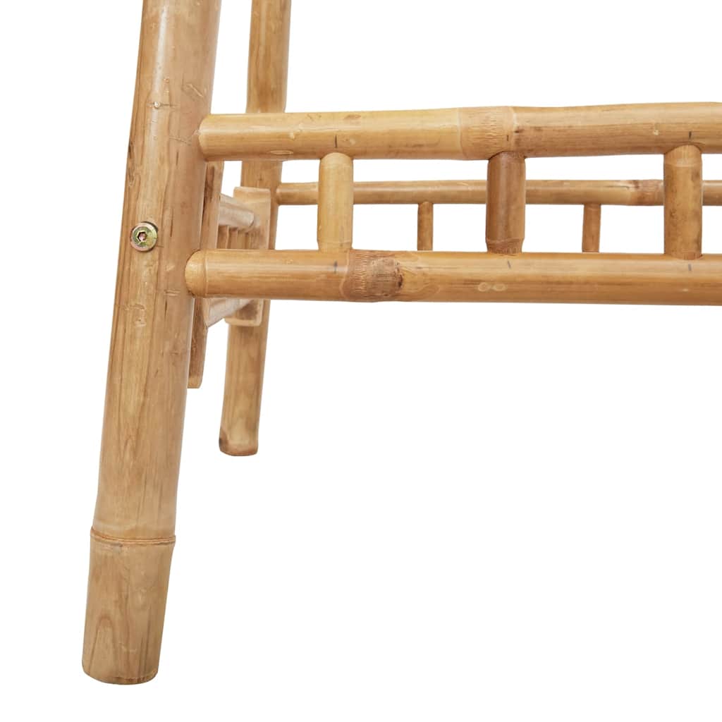 Garten-Bartisch Quadratisch 55x55x100 cm Bambus