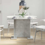 Esstisch Beton Grau 110 x 60 x 75 cm Holzwerkstoff