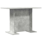 Esstisch Beton Grau 110 x 60 x 75 cm Holzwerkstoff