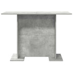 Esstisch Beton Grau 110 x 60 x 75 cm Holzwerkstoff