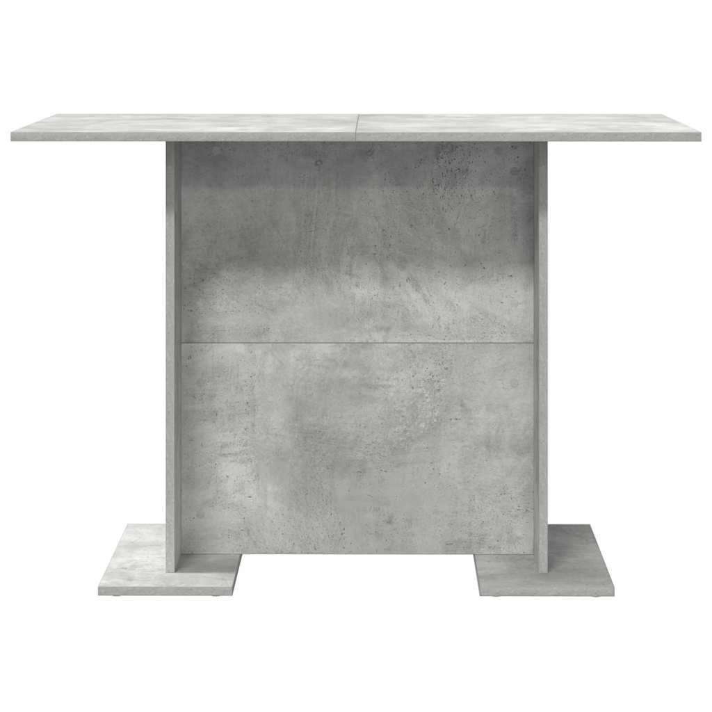 Esstisch Beton Grau 110 x 60 x 75 cm Holzwerkstoff