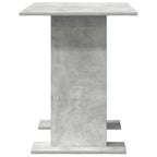 Esstisch Beton Grau 110 x 60 x 75 cm Holzwerkstoff