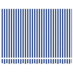 Markisenrahmen Blau und Weiß 250 x 200 cm