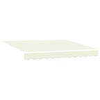 Einziehbare Markise Creme 250 x 200 cm Stoff