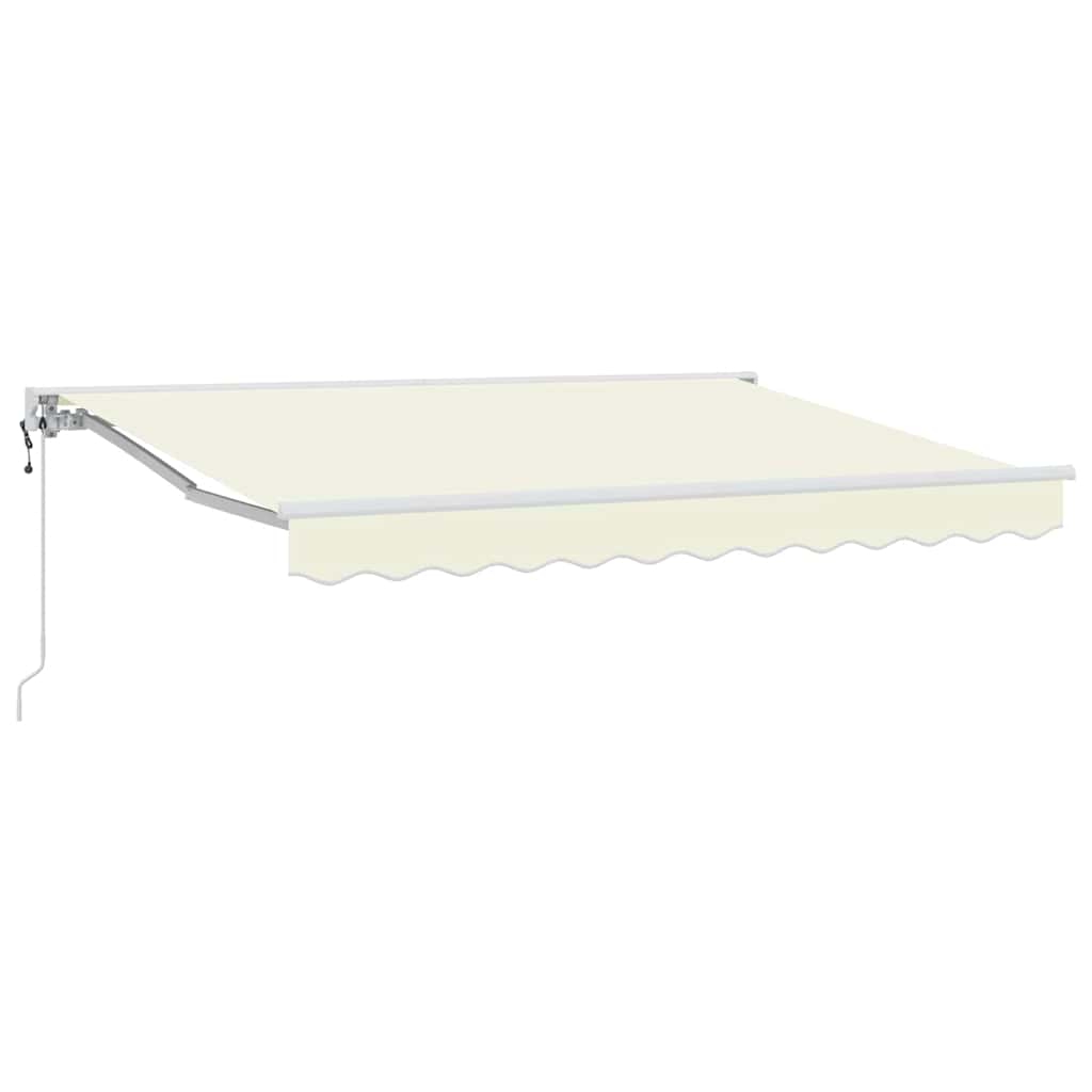 Markisenrahmen Creme 300 x 200 cm Polyester mit PU-Beschichtung