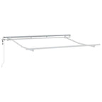 Einziehbare Markise Creme 300 x 200 cm Stoff