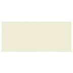 Einziehbare Markise Creme 300 x 200 cm Polyester und Aluminium