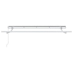 Einziehbare Markise Creme 300 x 200 cm Polyester und Aluminium