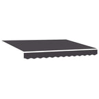 Einziehbare Markise Anthrazit 300 x 200 cm Stoff