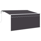 Einziehbare Markise Anthrazit 300 x 200 cm