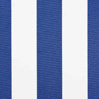 Markisenrahmen Blau und Weiß 350 x 200 cm