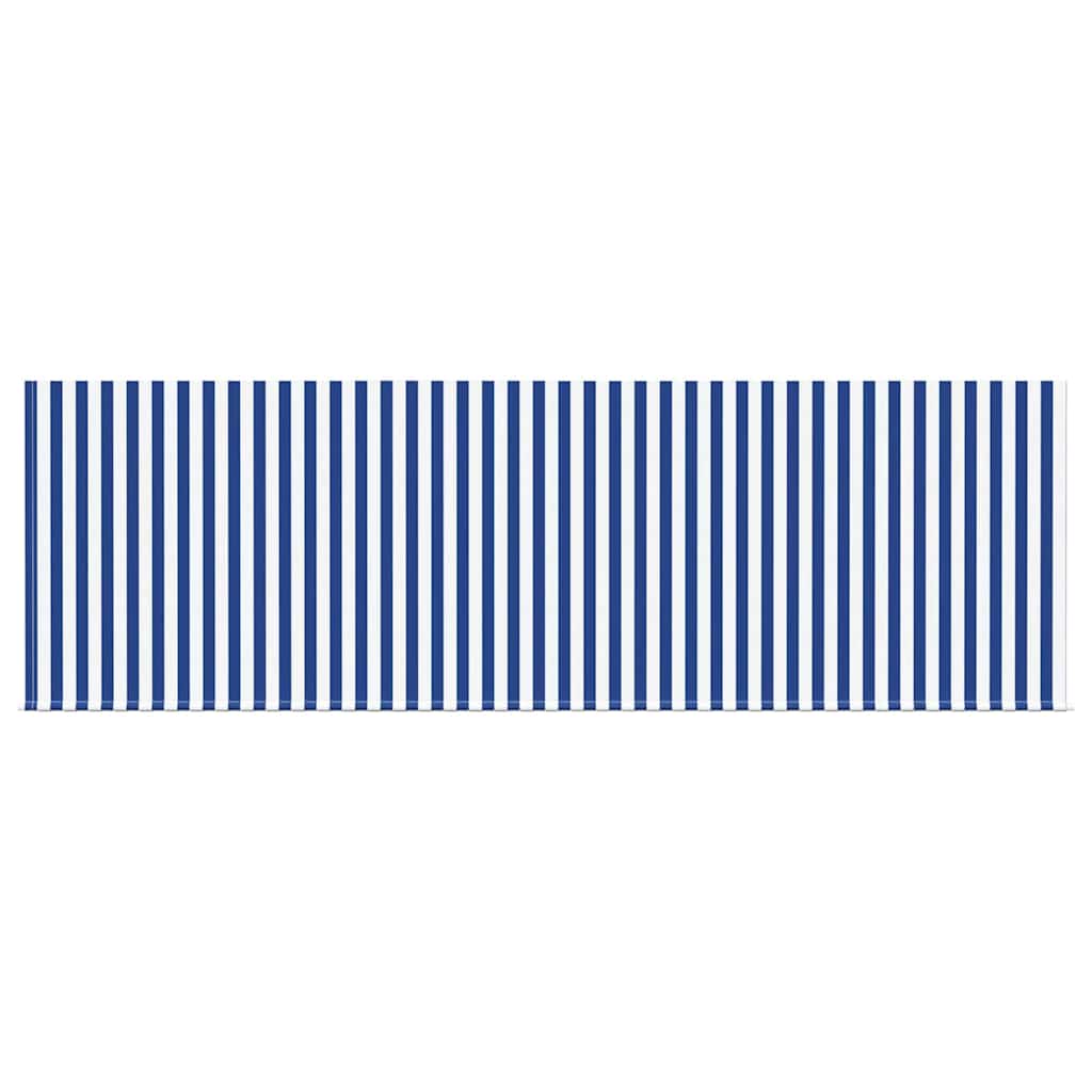 Einziehbare Markise Blau 350 x 200 cm Stoff