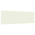 Einziehbare Markise Creme 350 x 200 cm Polyester und Aluminium