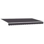 Einziehbare Markise Anthrazit 350 x 200 cm