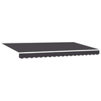 Einziehbare Markise Anthrazit 350 x 200 cm