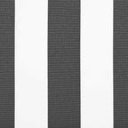 Einziehbare Markise Anthrazit 350 x 200 cm Stoff