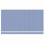 Einziehbare Markise Blau 400 x 200 cm Stoff