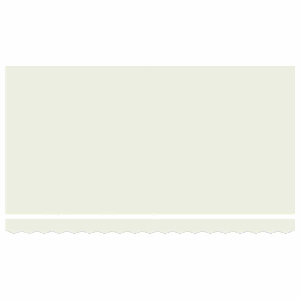 Markisenrahmen Creme 400 x 200 cm Polyester mit PU-Beschichtung