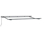 Einziehbare Markise Creme 400 x 200 cm Stoff