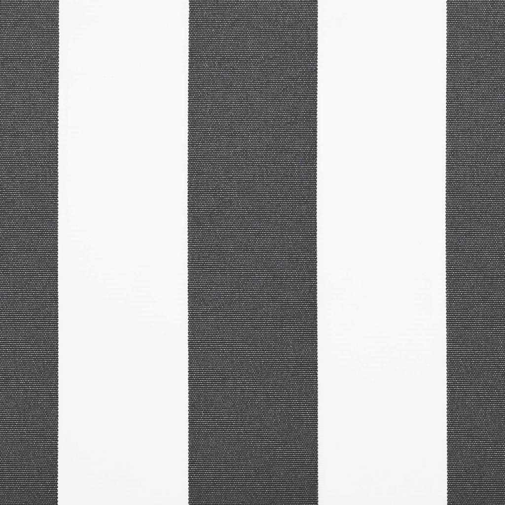 Markisenrahmen Anthrazit und Weiß 400 x 200 cm