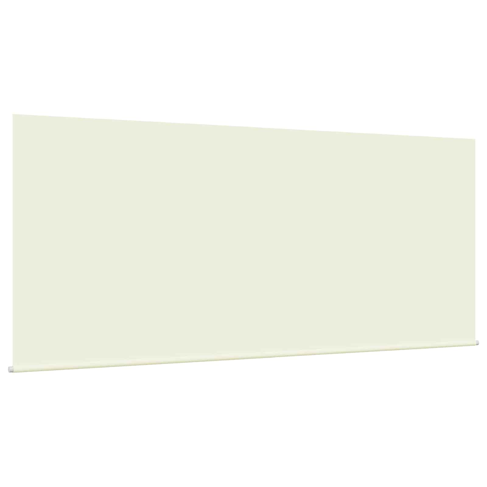 Einziehbare Markise Creme 300 x 250 cm Polyester und Aluminium
